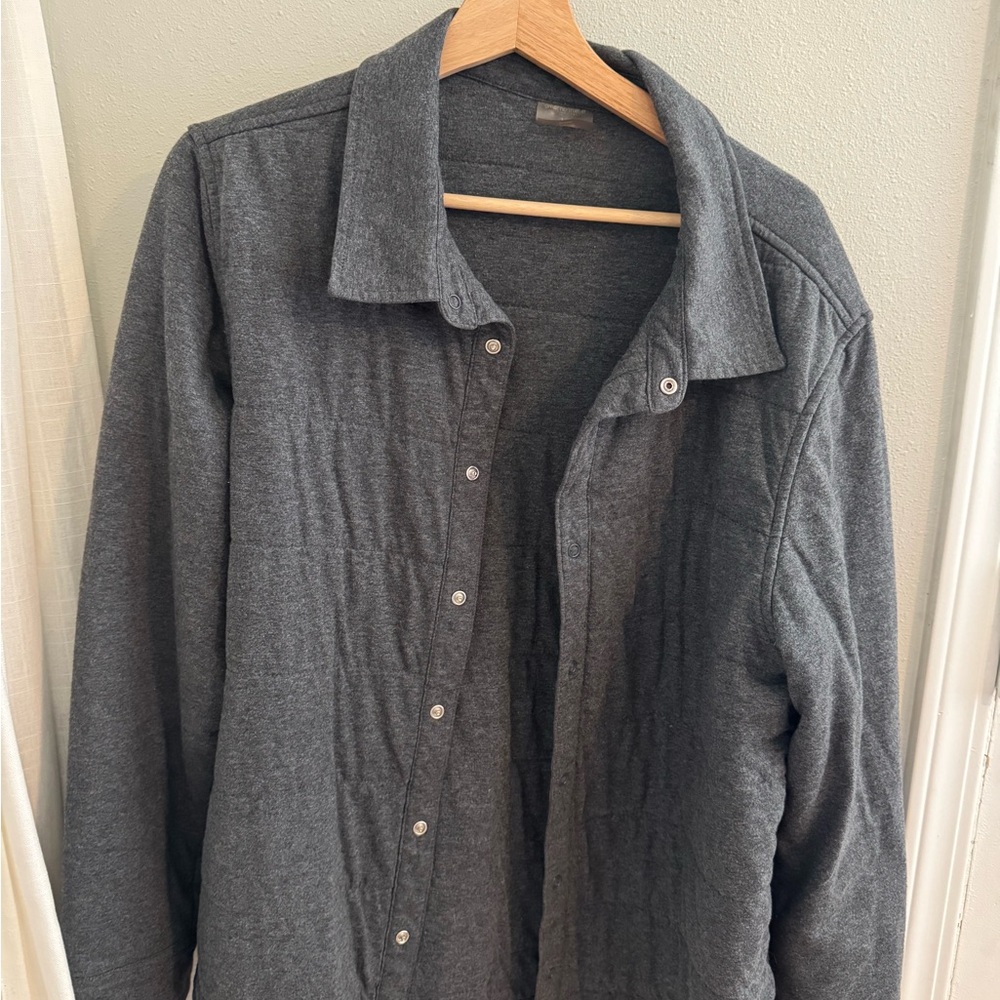 Great Northwest Clothing Company Dark Gray Shirt Jacket